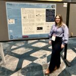 Dr. Lauren McKibben presenting a research poster at the NIH HEAL Meeting in 2024