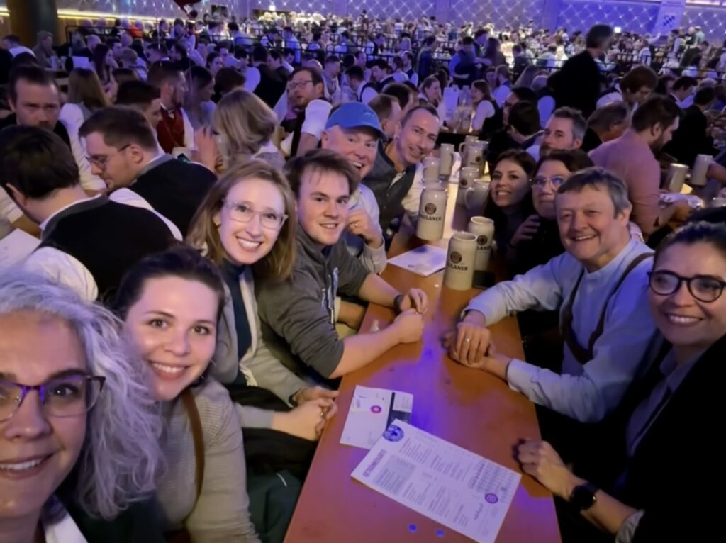 Members of our Lab visited collaborators in Germany, Beerfest