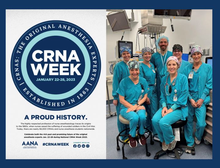 CRNA Week (Jan 2329)3 Department of Anesthesiology