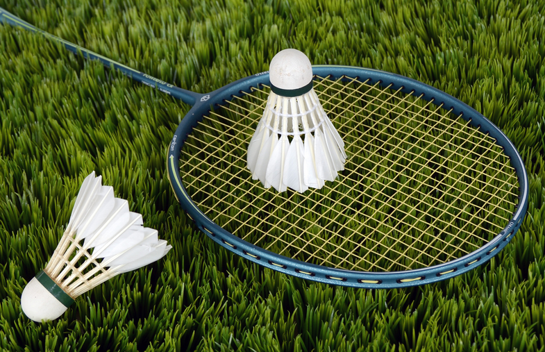 photo of badminton racket
