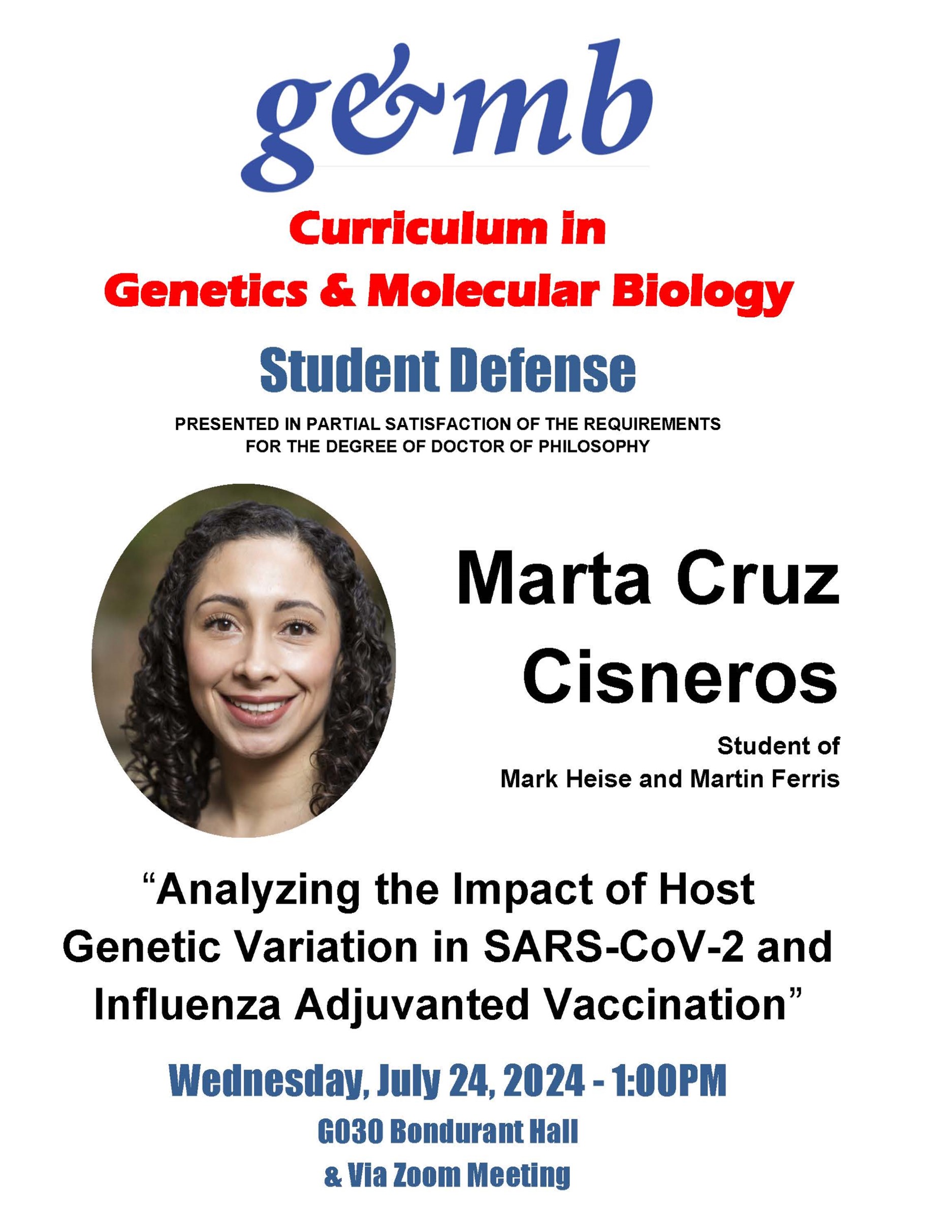 Marta Cruz Cisneros_GMB Defense Announcement 24 0724