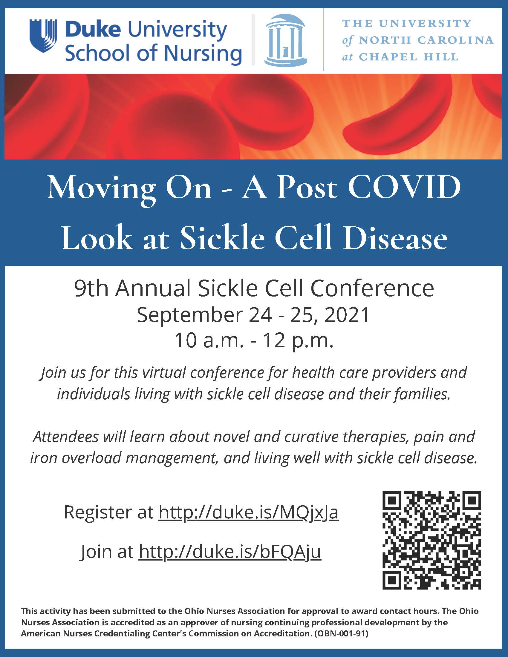 Sickle Cell Disease Conference Moving On A Post COVID Look at Sickle