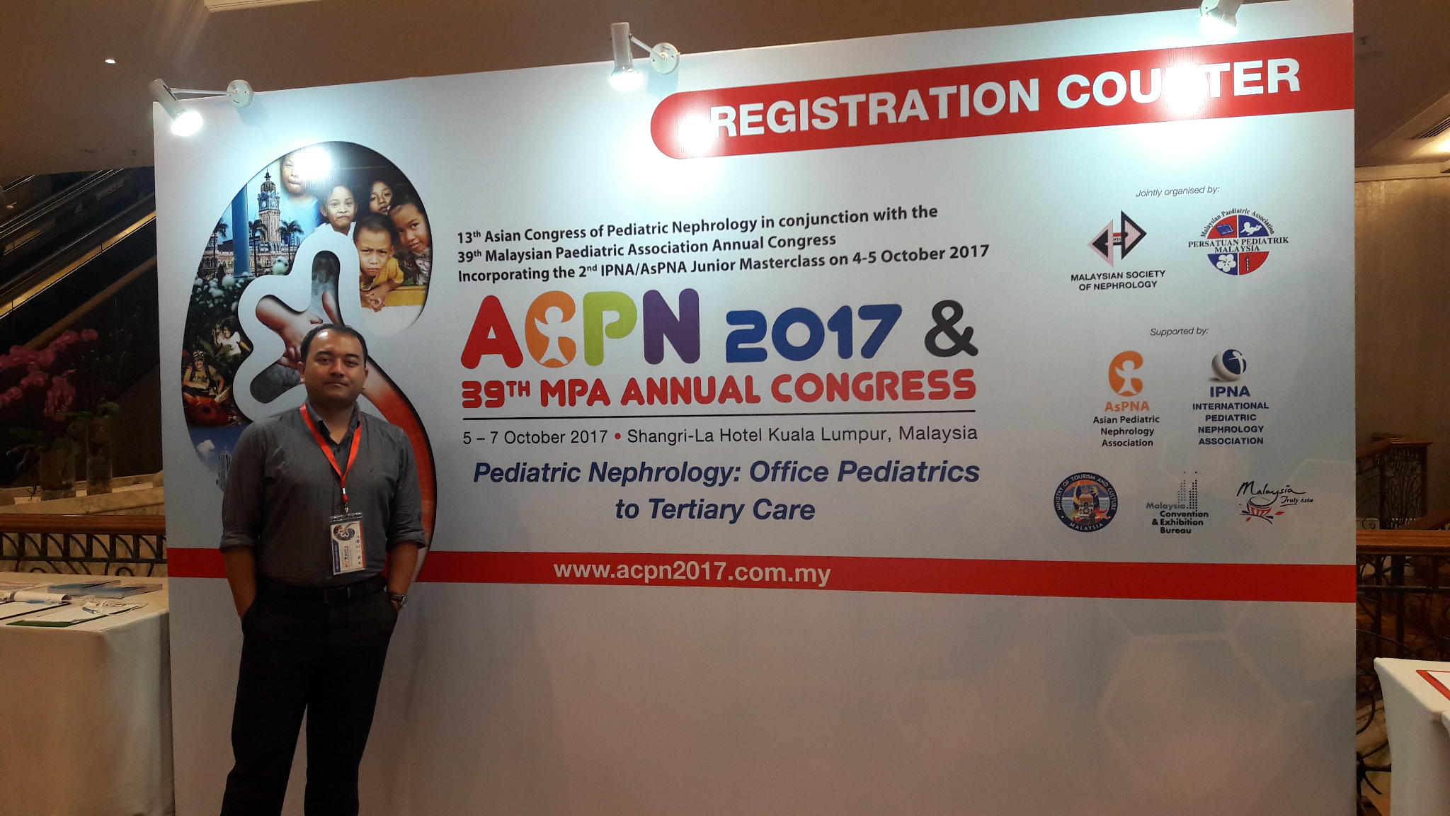 Dr. Dinesh Pradhan in Malaysia