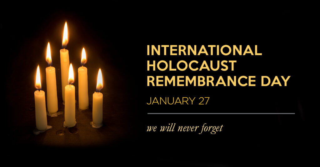 Commemorating MLK, Jr., Remembering the Holocaust, and Celebrating