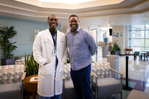 Peripheral nerve surgeon Dr. Mark Attiah with Stanley
