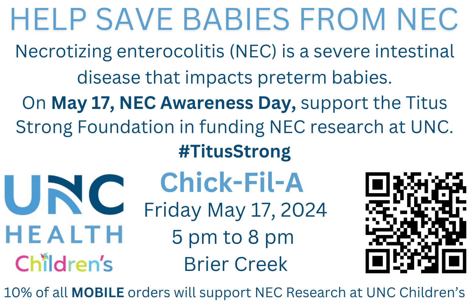 NEC Awareness Day #TitusStrong