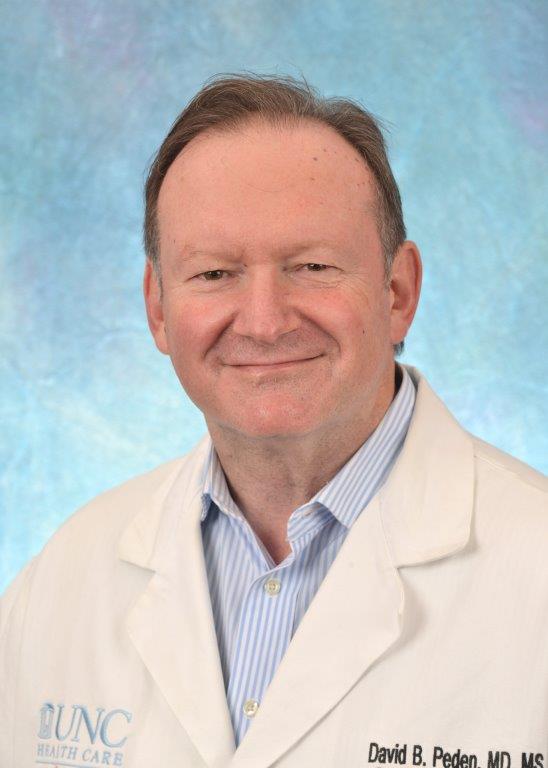 A picture of David B. Peden, MD, MS