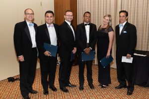 The graduating class of 2019 with Residency Directory and Chair of the Department of Urology